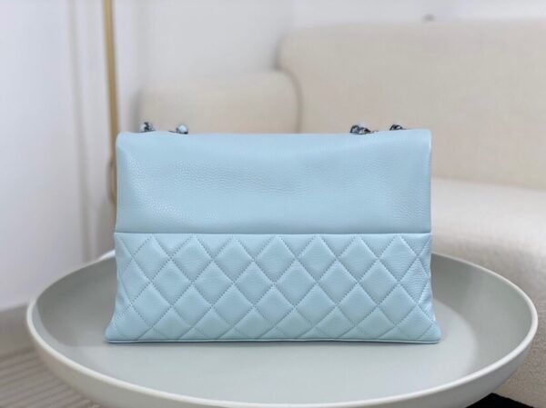 chanel A07095-2 (2) Chanel A07095 Beige Flap Chain Shoulder Bag and Crossbody Bag