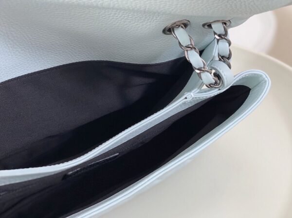 chanel A07095-2 (5) Chanel A07095 Beige Flap Chain Shoulder Bag and Crossbody Bag