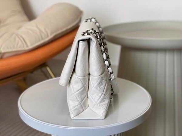 Chanel A07095 Beige Flap Chain Shoulder Bag and Crossbody Bag