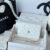 Chanel Chanel Classic Quilted WOC Wallet Crossbody Bag White in Leather Grained cowhide