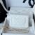 Chanel Chanel Classic Quilted WOC Wallet Crossbody Bag White in Leather Grained cowhide