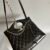 chanel AS4133 (3) Chanel 31 Mini Shiny Calfskin Shopping Bag Black