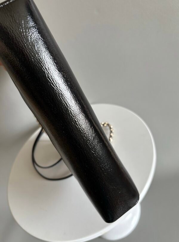 chanel AS4133 (8) Chanel 31 Mini Shiny Calfskin Shopping Bag Black