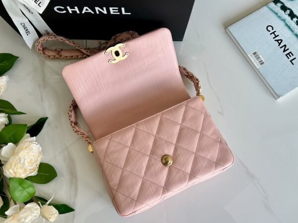 Chanel 23K 19 Chain Flap Bag Vintage Calfskin
