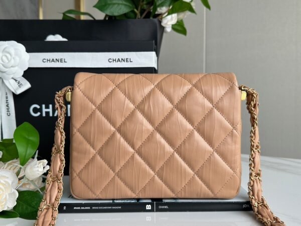 Chanel 23K 19 Chain Flap Bag Vintage Calfskin