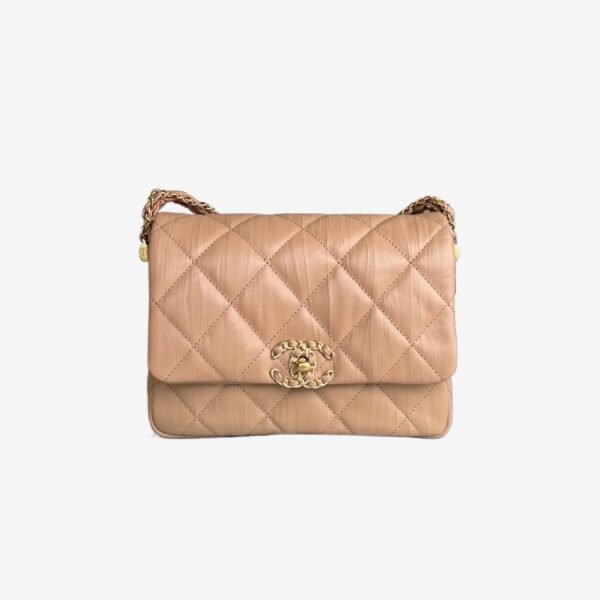 Chanel 23K 19 Chain Flap Bag Vintage Calfskin