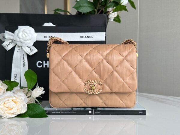 Chanel 23K 19 Chain Flap Bag Vintage Calfskin