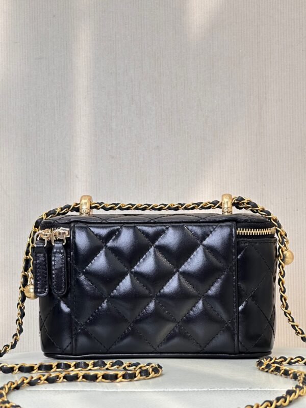 NEW CHANEL BAGS SHOULDER BAG/CROSSBODY BAG Black long cosmetic bag