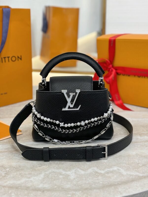 m11908 (4) Louis Vuitton Capucines Mini M11908