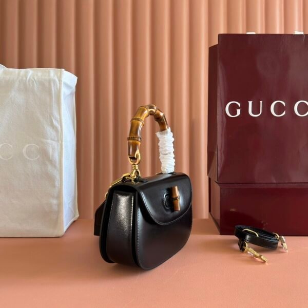 GUCCI BAMBOO 1947 series bamboo small handbag