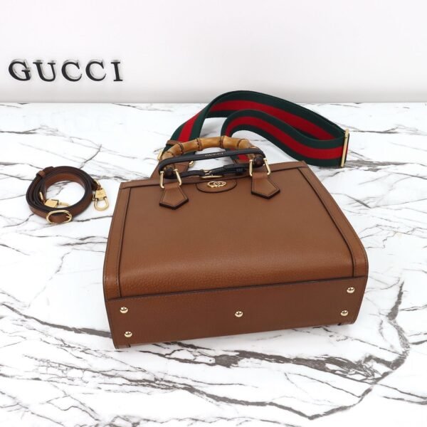 GUCCI DIANA series medium bamboo tote bag