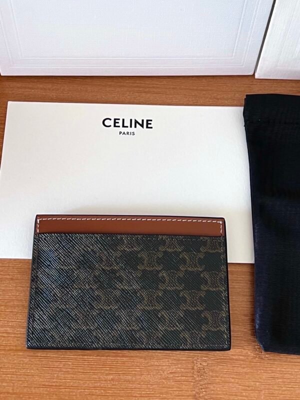 CELINE LOGO PRINTED CARD HOLDER