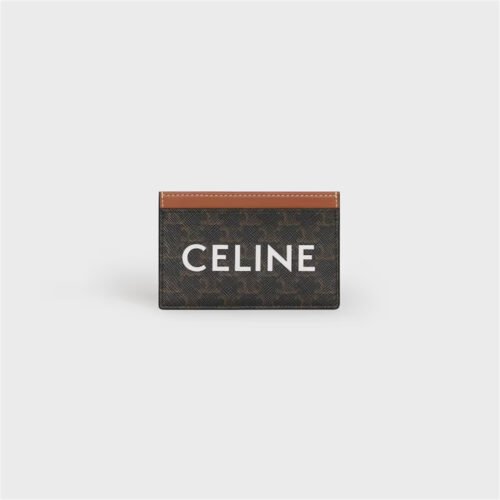 CELINE LOGO PRINTED CARD HOLDER