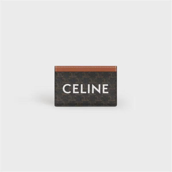 CELINE LOGO PRINTED CARD HOLDER