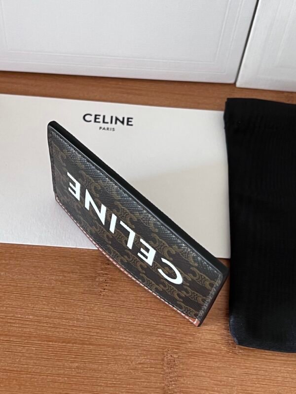 CELINE LOGO PRINTED CARD HOLDER