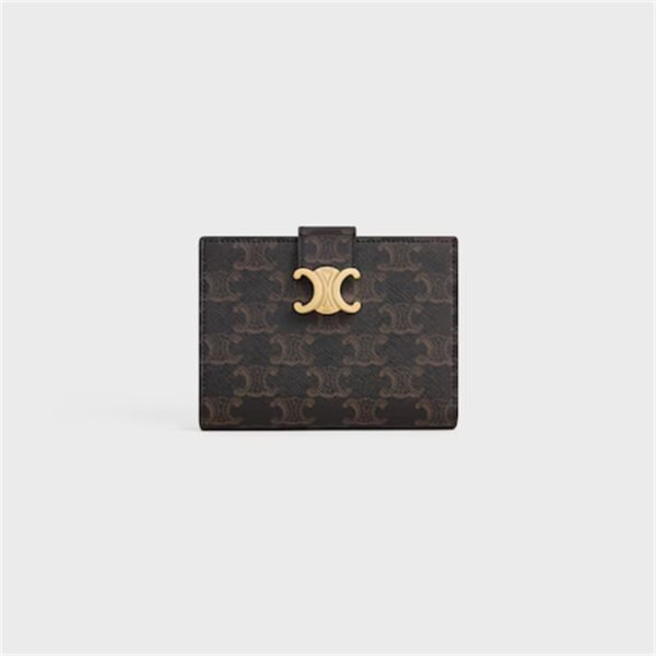 10M912CQH (1) MEDIUM WALLET CELINE VICTOIRE IN TRIOMPHE CANVAS