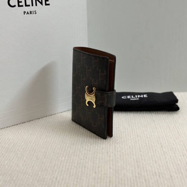 10M912CQH (2) MEDIUM WALLET CELINE VICTOIRE IN TRIOMPHE CANVAS