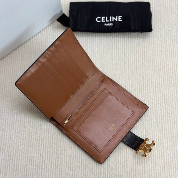 10M912CQH (4) MEDIUM WALLET CELINE VICTOIRE IN TRIOMPHE CANVAS