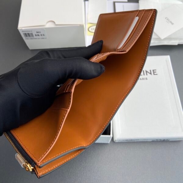 10M962CQH (5) FINE STRAP WALLET NINO IN TRIOMPHE CANVAS