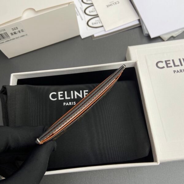 10P322EEN (4) Medium Logo Print Card Holder