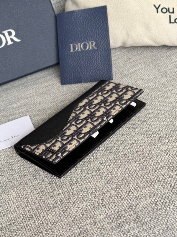 Dior Saddle Long Vertical Wallet