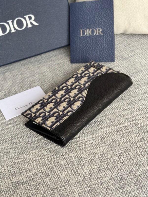 Dior Saddle Long Vertical Wallet