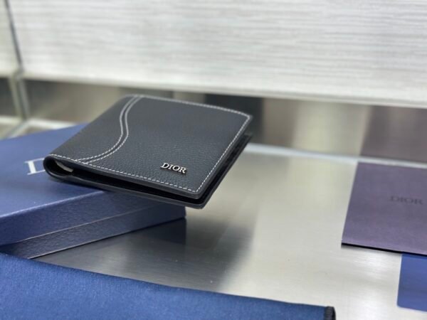 2ADBH076YKK_H00N (2) Dior Bi-Fold Saddle Wallet