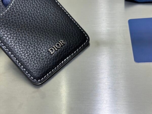 2ADCH168YKK_H0ON (4) Dior Saddle Magnetic Card Holder