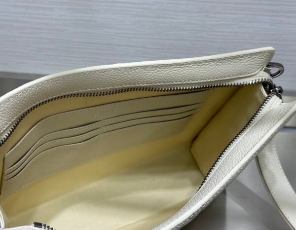 Dior A5 triangle clutch bag