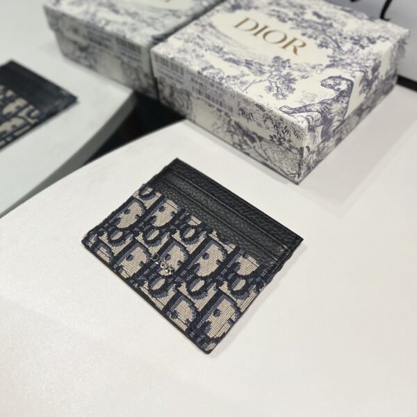 2ESCH135YSE_H05E (2) Dior Card Holder