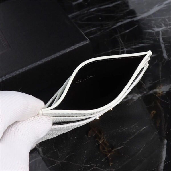 423291BOW019207 (4) CASSANDRE MATELASSÉ CARD CASE IN GRAIN DE POUDRE LEATHER