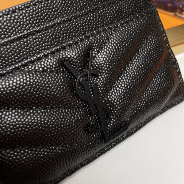 423291BOW081000 (3) CASSANDRE MATELASSÉ CARD CASE IN GRAIN DE POUDRE LEATHER