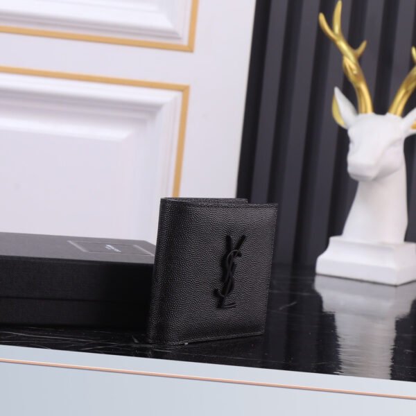 453276BTY0U1000 (2) CASSANDRE EAST/WEST WALLET IN GRAIN DE POUDRE LEATHER