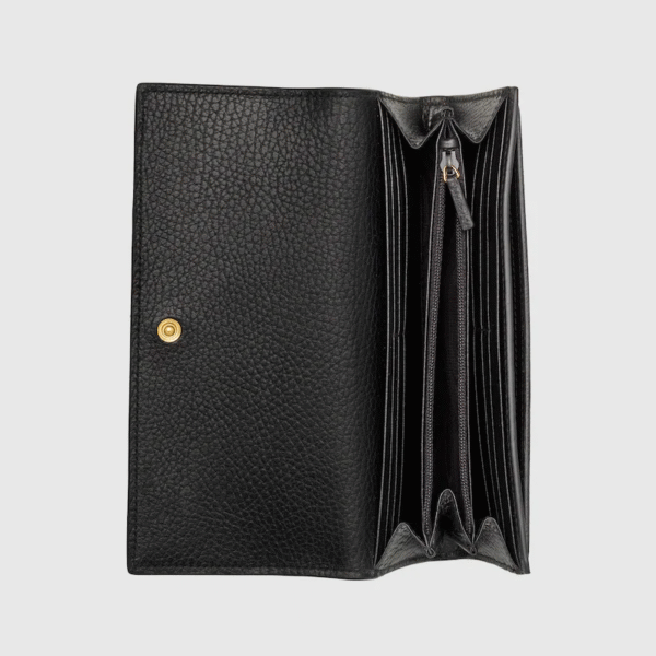GG MARMONT BI-COLOUR CONTINENTAL WALLET