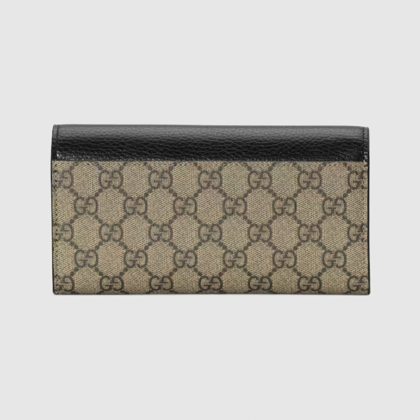 GG MARMONT BI-COLOUR CONTINENTAL WALLET