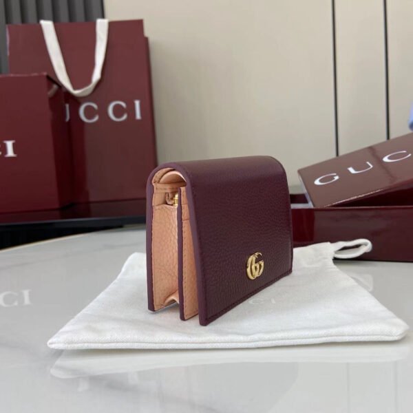 BI-COLOR GG MARMONT SMALL WALLET