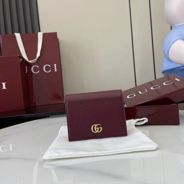 BI-COLOR GG MARMONT SMALL WALLET