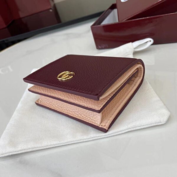 BI-COLOR GG MARMONT SMALL WALLET