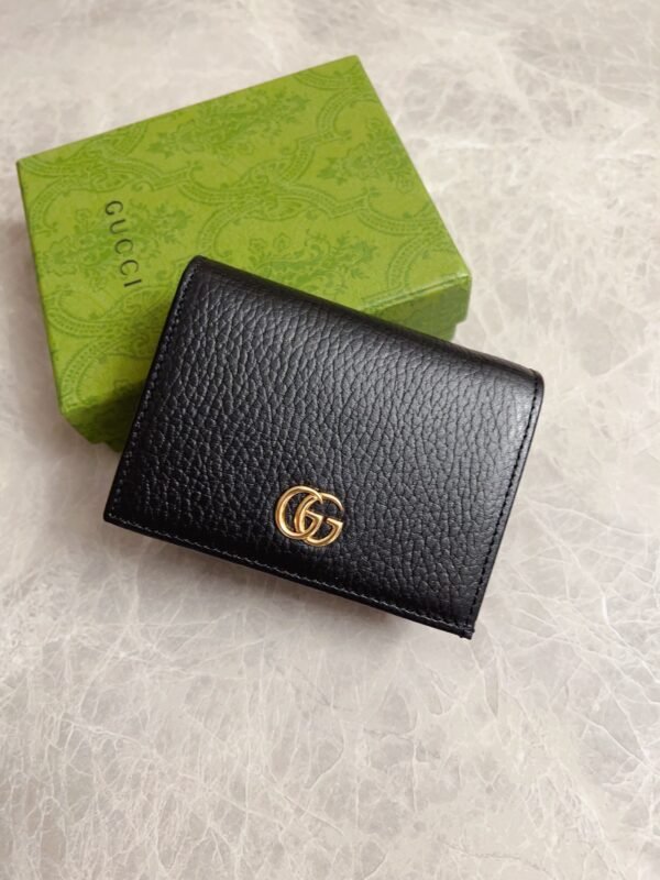 456126 CAO0G 1000 (1) GG MARMONT CARD CASE WALLET