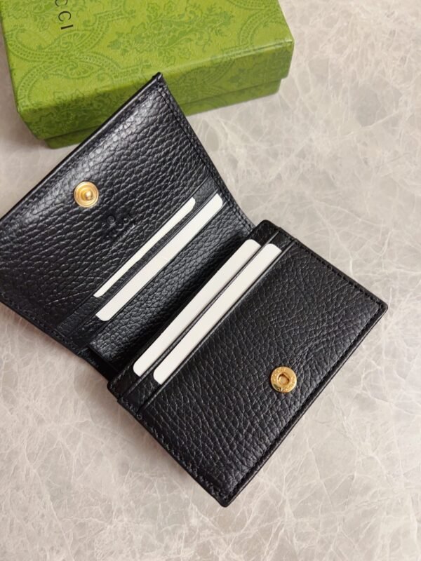 456126 CAO0G 1000 (2) GG MARMONT CARD CASE WALLET