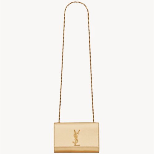 KATE SMALL IN METALLIC LEATHER