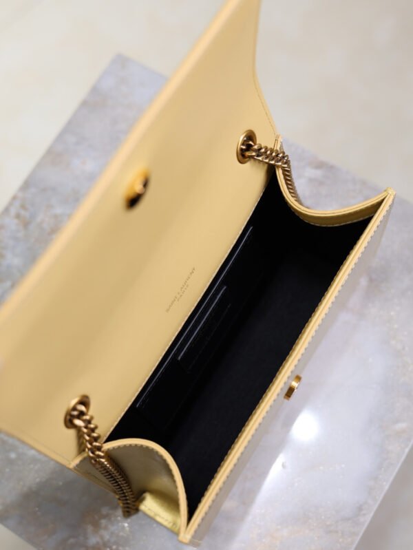 KATE SMALL IN METALLIC LEATHER