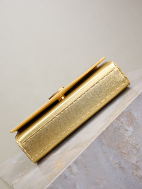 KATE SMALL IN METALLIC LEATHER