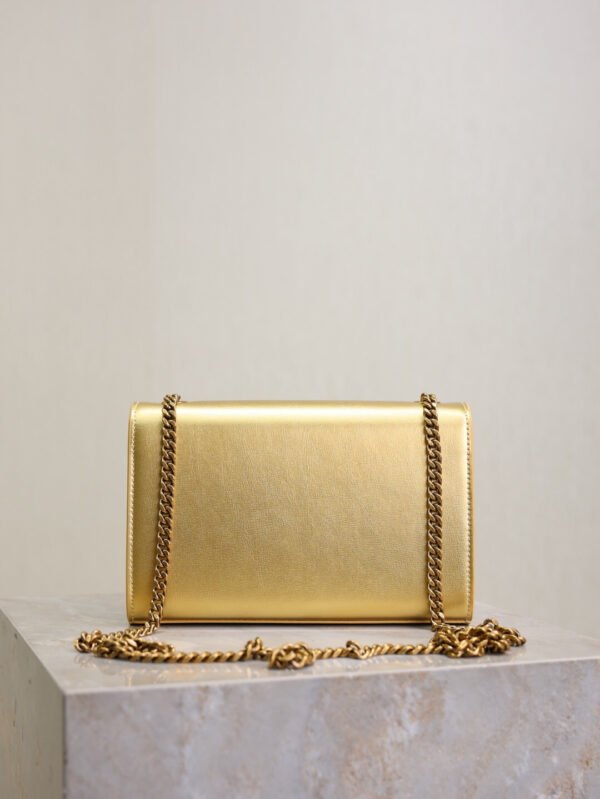 KATE SMALL IN METALLIC LEATHER