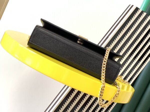 KATE SMALL IN GRAIN DE POUDRE EMBOSSED LEATHER