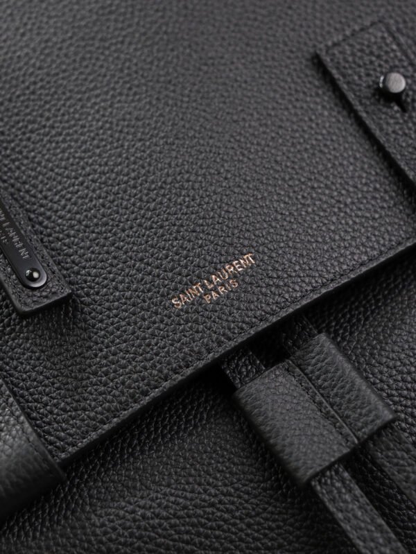 480585DTI0Z1000 (2) SAC DE JOUR BACKPACK IN GRAINED LEATHER