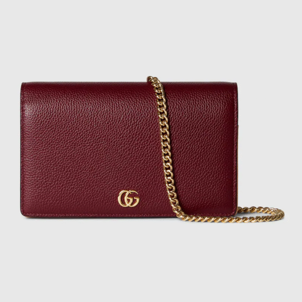 GG MARMONT WALLET ON CHAIN