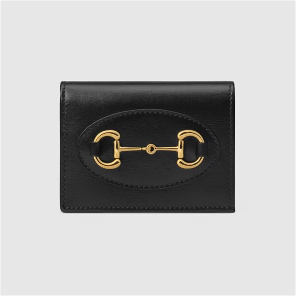 GUCCI HORSEBIT 1955 CARD CASE WALLET