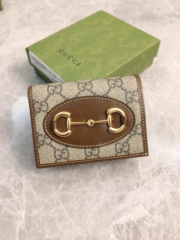 621887 92TCG 8563 (6) GUCCI HORSEBIT 1955 SMALL WALLET