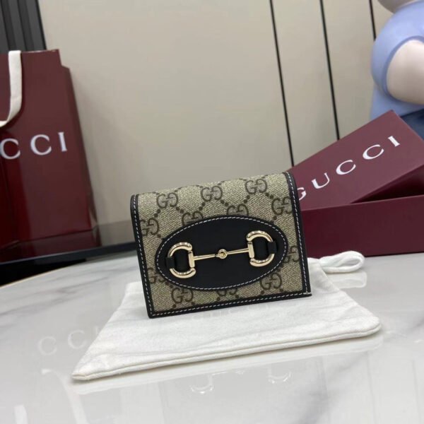 621887 FAD6L 9741 (6) GUCCI HORSEBIT 1955 SMALL WALLET
